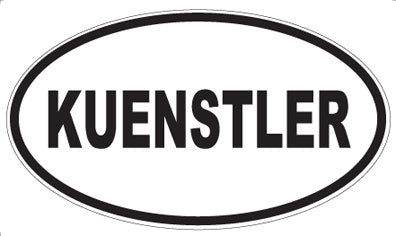 KUENSTLER - Oval Magnet