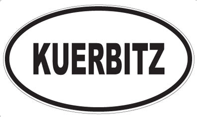 KUERBITZ - Oval Sticker