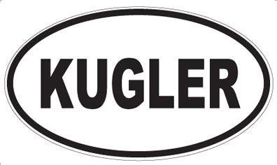 KUGLER - Oval Magnet