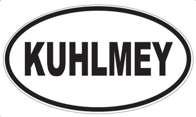 KUHLMEY - Oval Magnet