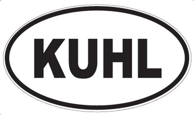 KUHL - Oval Magnet