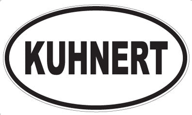 KUHNERT - Oval Magnet