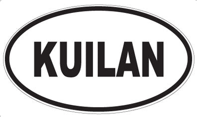 KUILAN - Oval Magnet