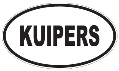 KUIPERS - Oval Magnet