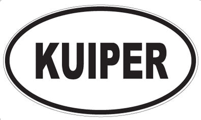 KUIPER - Oval Magnet