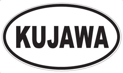 KUJAWA - Oval Sticker