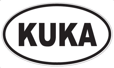 KUKA - Oval Sticker