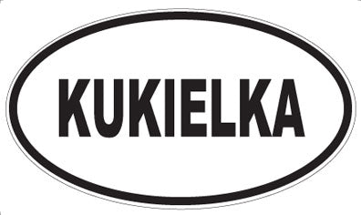 KUKIELKA - Oval Magnet