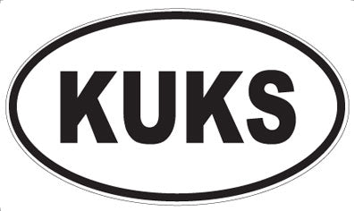 KUKS - Oval Magnet