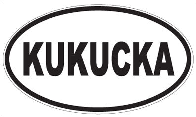 KUKUCKA - Oval Magnet