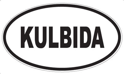 KULBIDA - Oval Magnet