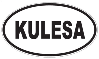 KULESA - Oval Magnet
