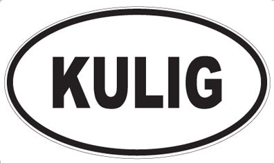 KULIG - Oval Magnet