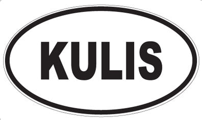 KULIS - Oval Magnet