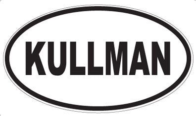 KULLMAN - Oval Magnet