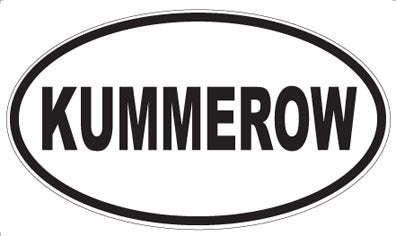 KUMMEROW - Oval Magnet