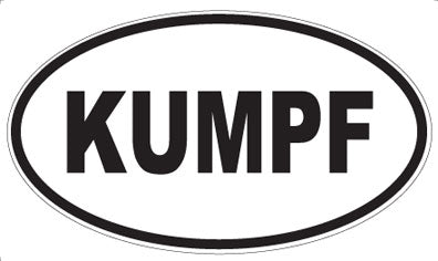 KUMPF - Oval Magnet