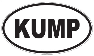 KUMP - Oval Magnet