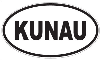 KUNAU - Oval Magnet
