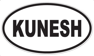KUNESH - Oval Magnet