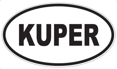 KUPER - Oval Magnet