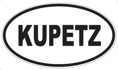 KUPETZ - Oval Magnet
