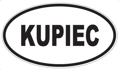 KUPIEC - Oval Magnet