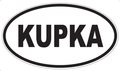 KUPKA - Oval Magnet