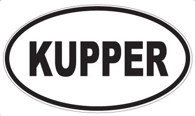 KUPPER - Oval Magnet