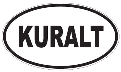 KURALT - Oval Magnet