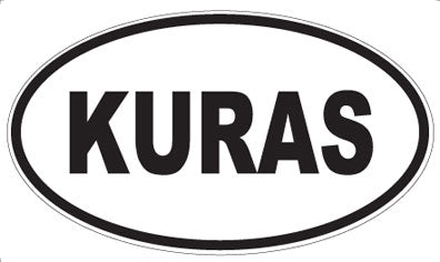 KURAS - Oval Magnet