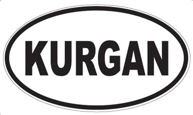KURGAN - Oval Magnet