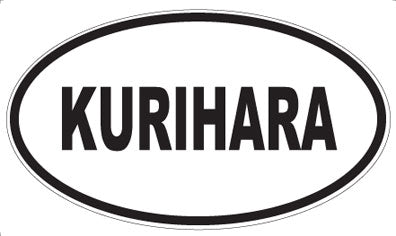 KURIHARA - Oval Magnet