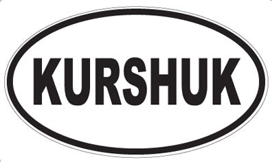 KURSHUK - Oval Magnet
