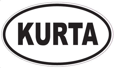 KURTA - Oval Magnet