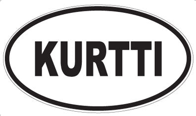 KURTTI - Oval Magnet