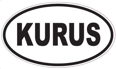 KURUS - Oval Magnet
