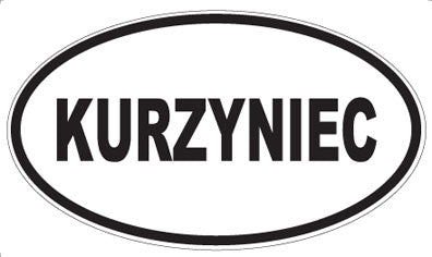 KURZYNIEC - Oval Magnet