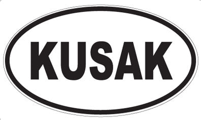 KUSAK - Oval Magnet