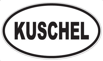 KUSCHEL - Oval Magnet