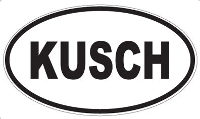 KUSCH - Oval Magnet