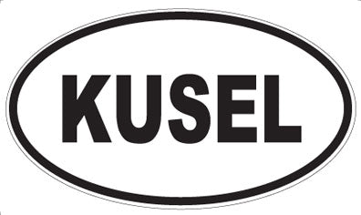 KUSEL - Oval Magnet