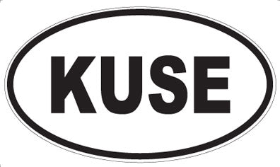 KUSE - Oval Magnet