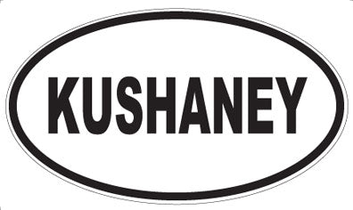 KUSHANEY - Oval Magnet