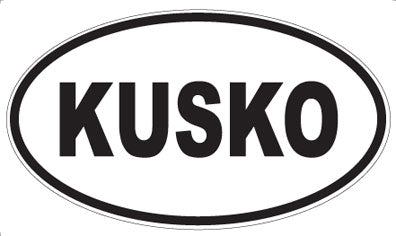 KUSKO - Oval Magnet