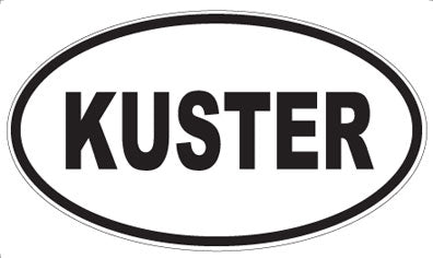 KUSTER - Oval Magnet