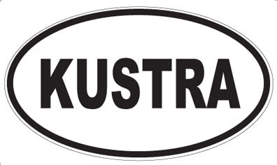 KUSTRA - Oval Magnet