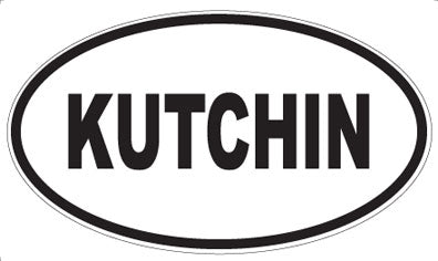 KUTCHIN - Oval Sticker