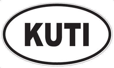 KUTI - Oval Magnet