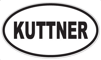 KUTTNER - Oval Magnet
